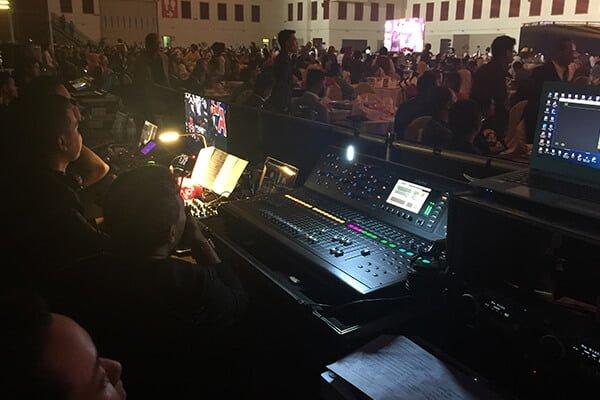 Digital mixers pair perfectly with audio-visual (AV) systems to produce spectacular brand reveals and memorable moments for trade exhibitions and product launches. 