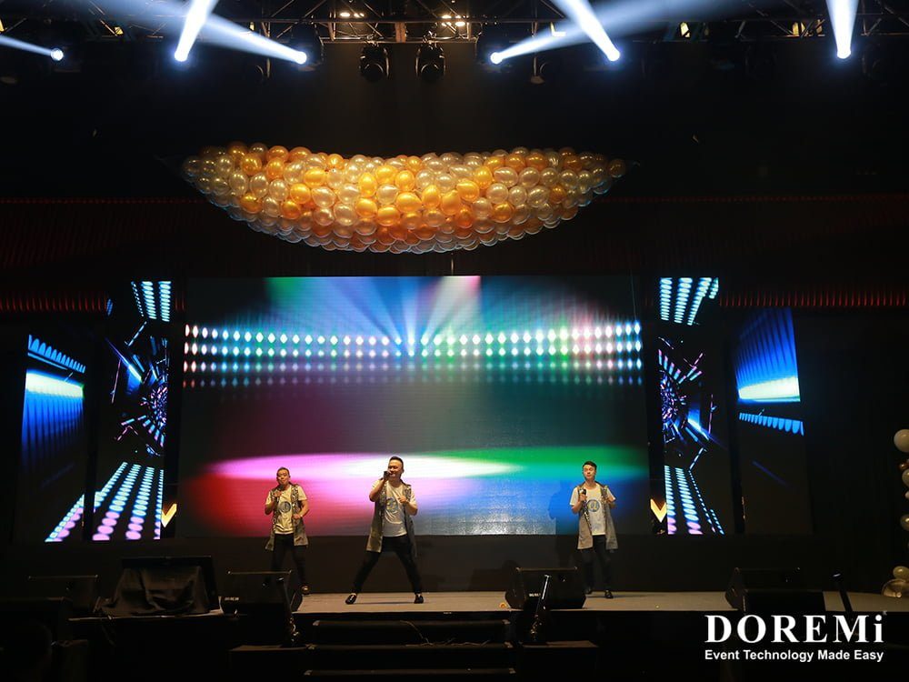 LED Sunwy effect dance stage Balloons sound light high quality performance