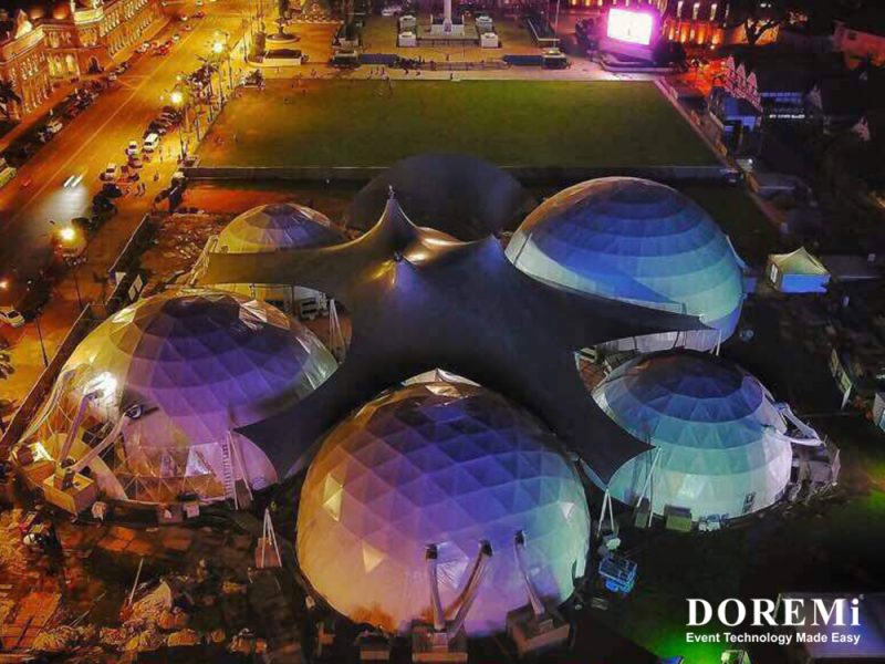 exponegaraku malaysia 2017 doremi sound lighting projector stage