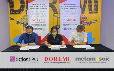 DOREMi Event Production Signing MOU ceremony-sign