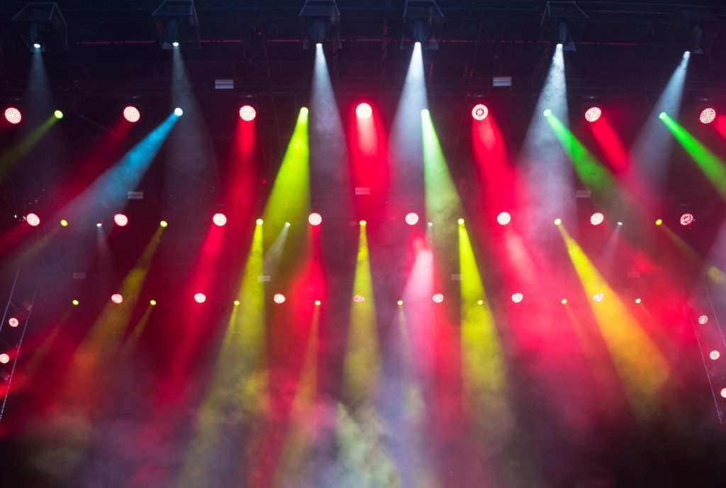 Event Lighting System on stage
