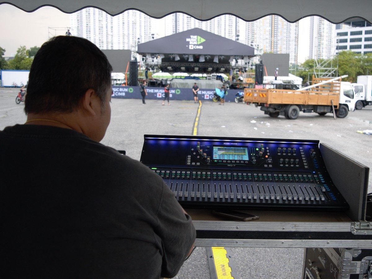 Pa System Music run