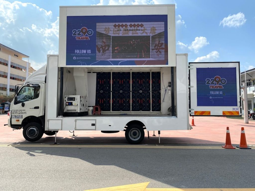 The Use of Mobile LED Trucks for Product Sampling and Promotion 3 mobile truck for Entertainment and media