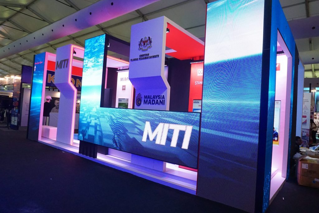 Custom booth construction