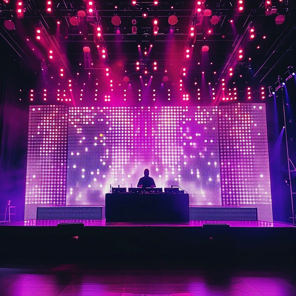 Creative Lighting Ideas to Elevate Your Next Event 3 LED Backdrop