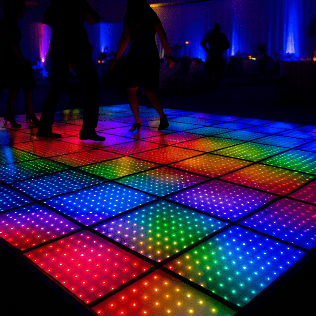 what are led floor lights