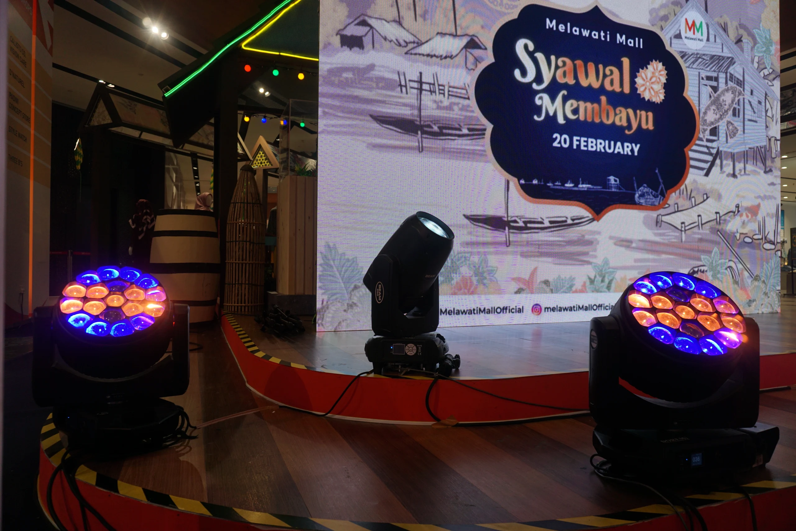 Vibrant Syawal: Creative Lighting Designs for Festive Stages 1 lighting design