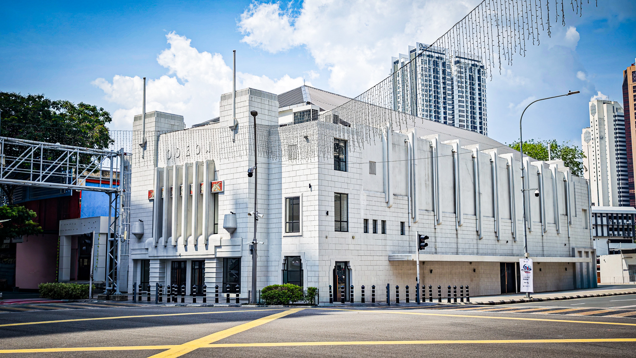 DOREMi event production setup at ODEON KL featuring LED screens, sound systems and event lighting