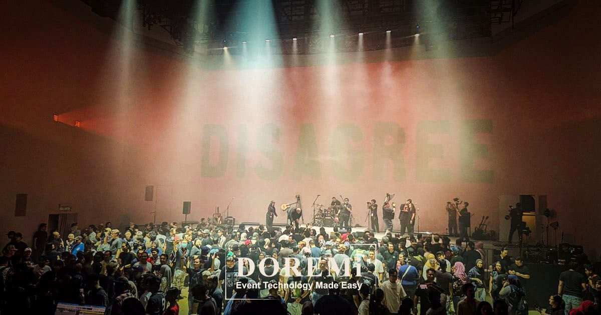 DISAGREE LIVE AT REXKLPowerful sound. Precise execution.TeamDOREMi delivered the sound reinfor 6