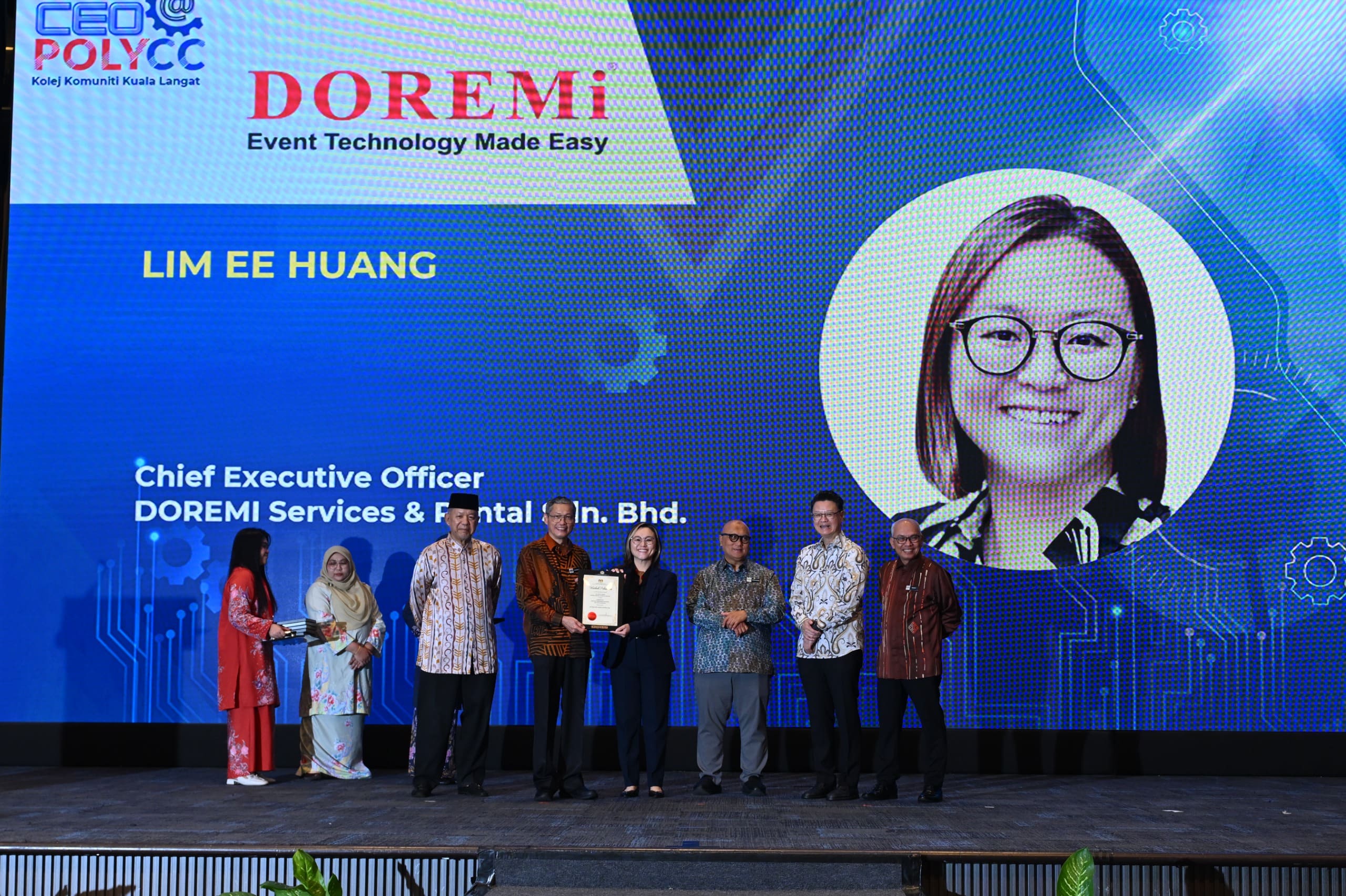 DOREMi and POLYCC Malaysia: Turning Industry Expertise Into Future Talent 3 TVET Malaysia: DOREMi CEO@POLYCC Appointment