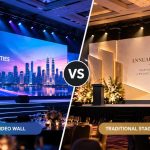 LED Video Wall vs. Traditional Stage Backdrops: Which Delivers A Better Immersive 3 LED Video Wall vs. Traditional Stage Backdrops: Which Delivers A Better Immersive